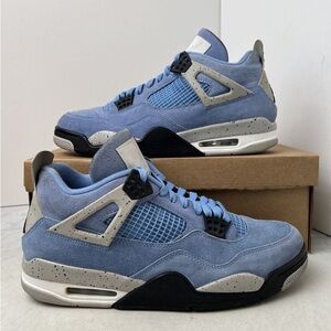 Nike Air Jordan 4 Retro University Blue Size 6.5 Y ( women’s 8)
